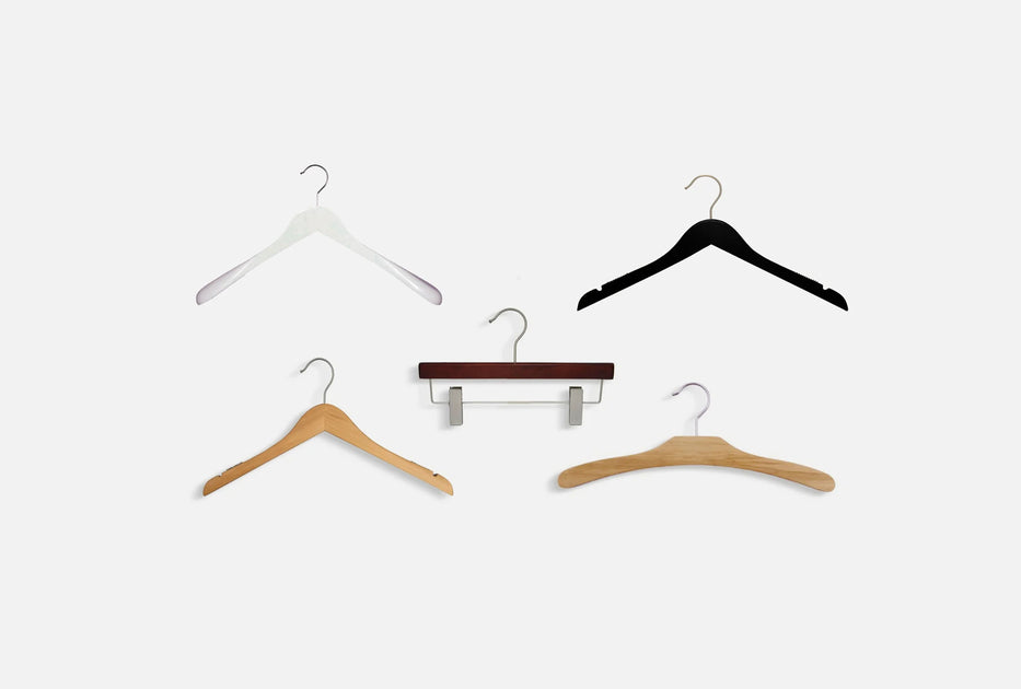 Wood hangers Displetech Tagged "Black Wood Hangers" AdcoDispletech