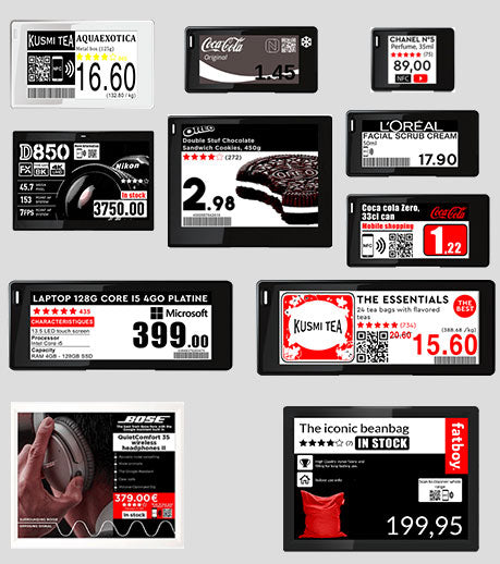 Electronic shelf labels