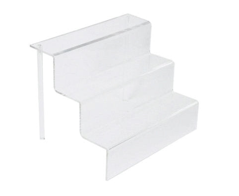 Shop 7234916 - ACRYLIC 3 STEP RISER DISPLAY | Displetech